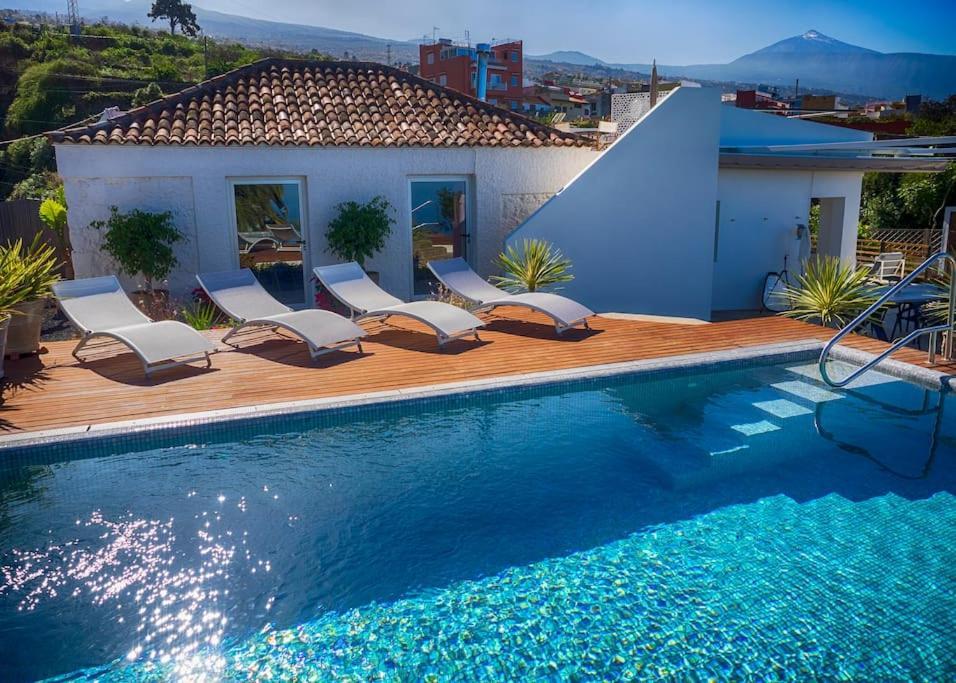 Casa Vina: A Spectacular Away From It All Holiday La Orotava Eksteriør billede